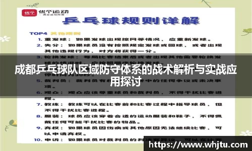 成都乒乓球队区域防守体系的战术解析与实战应用探讨